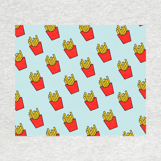 French fries Pattern by timegraf